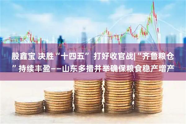 股鑫宝 决胜“十四五” 打好收官战|“齐鲁粮仓”持续丰盈——山东多措并举确保粮食稳产增产