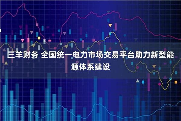 三羊财务 全国统一电力市场交易平台助力新型能源体系建设